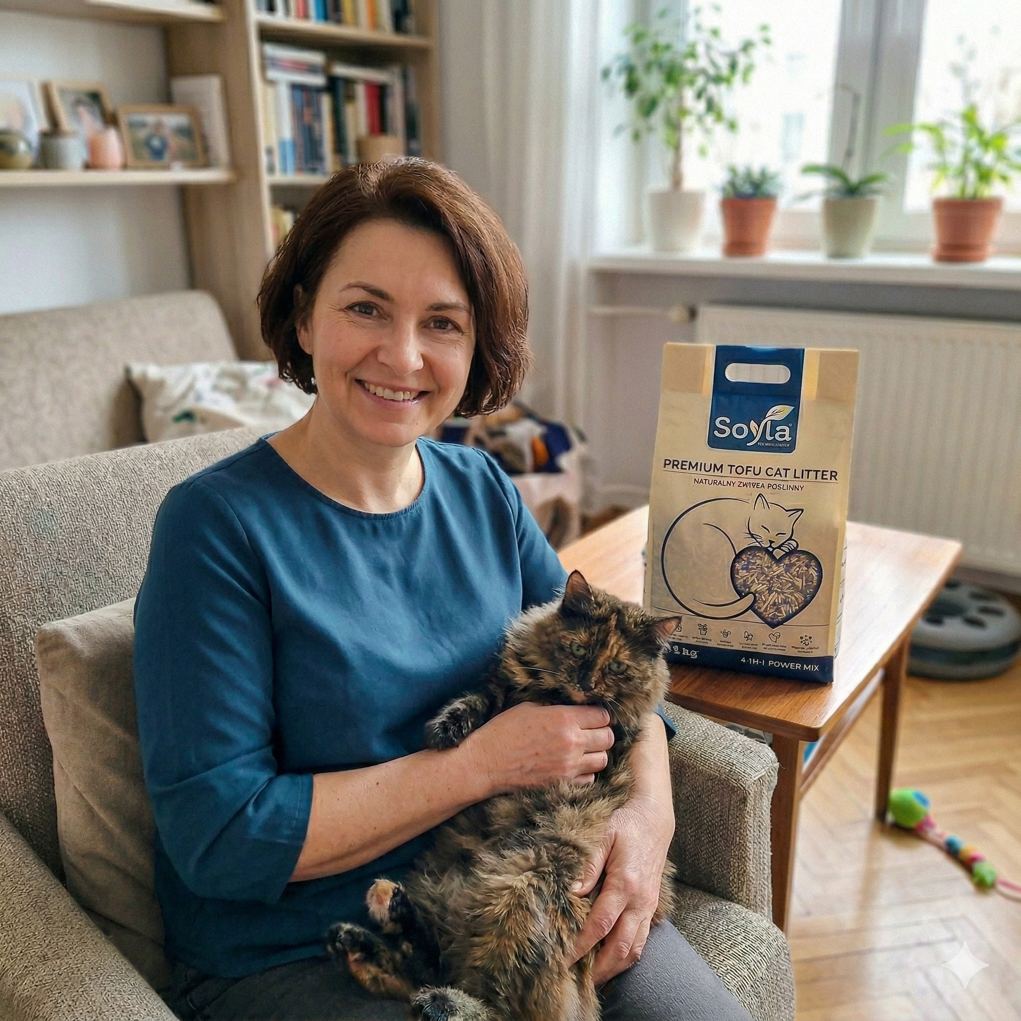 Kasia z kotem Murzynem, Warszawa